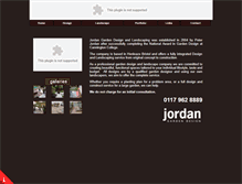 Tablet Screenshot of jordangardendesign.co.uk